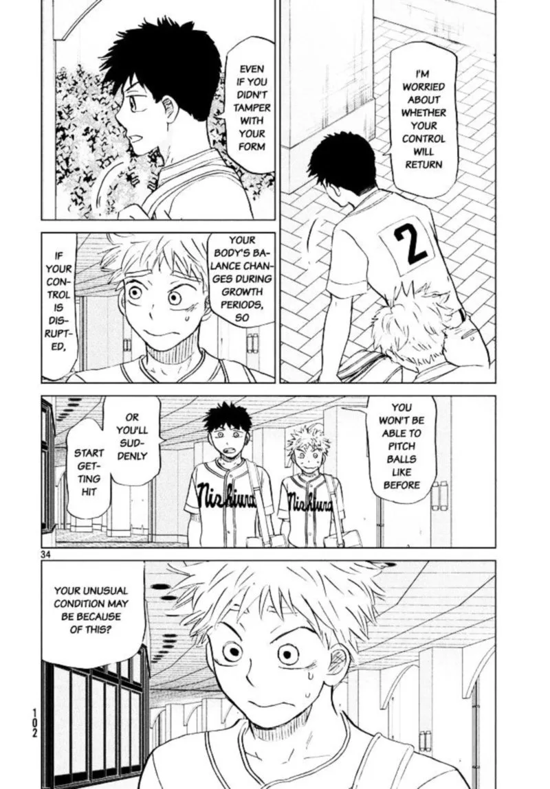 Ookiku Furikabutte Chapter 120 page 36