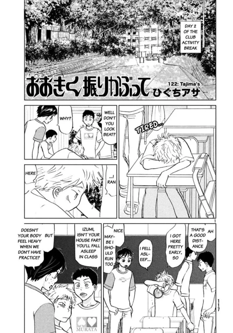 Ookiku Furikabutte Chapter 122 page 2