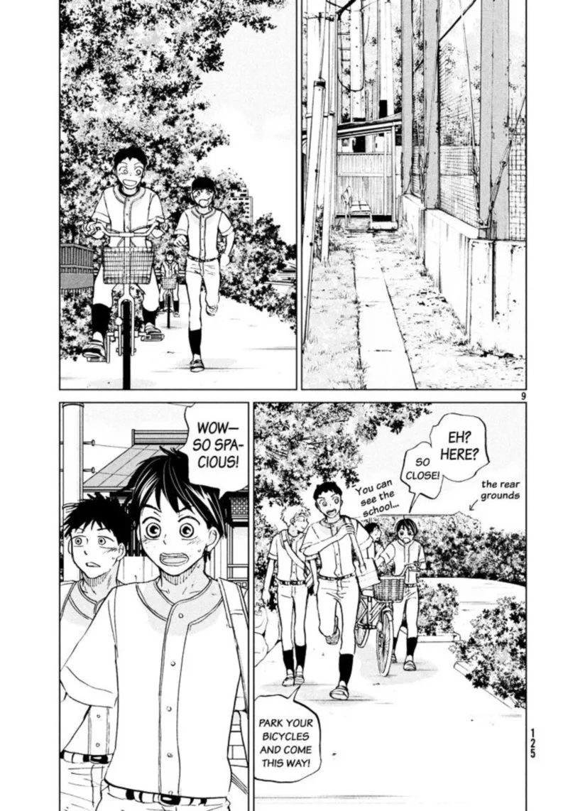 Ookiku Furikabutte Chapter 122 page 10