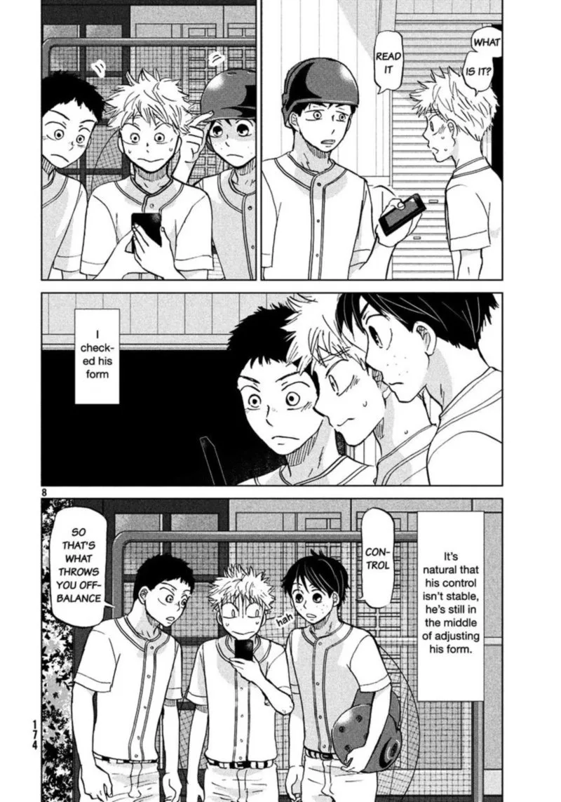 Ookiku Furikabutte Chapter 123 page 8