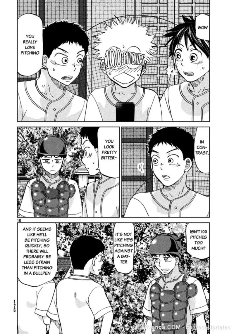 Ookiku Furikabutte Chapter 123 page 10
