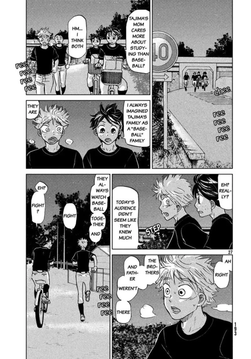 Ookiku Furikabutte Chapter 123 page 27