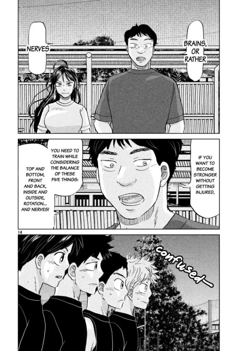 Ookiku Furikabutte Chapter 124 page 15