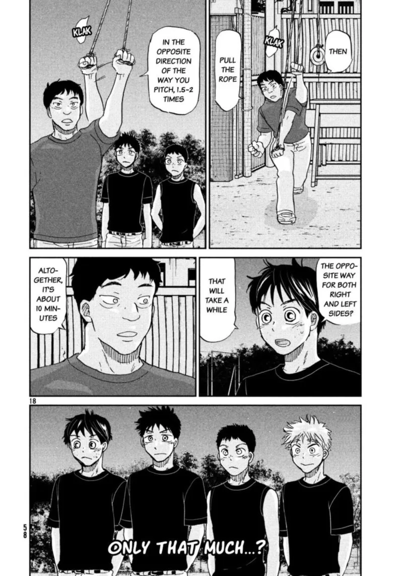 Ookiku Furikabutte Chapter 124 page 19