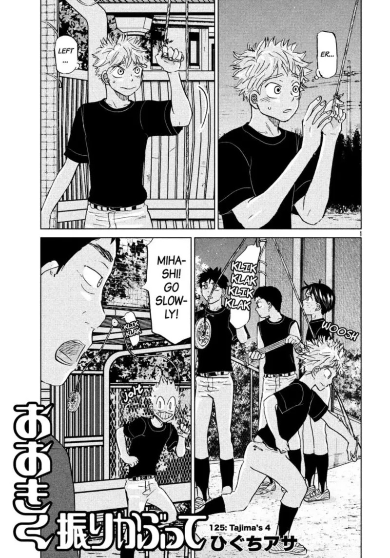 Ookiku Furikabutte Chapter 125 page 2