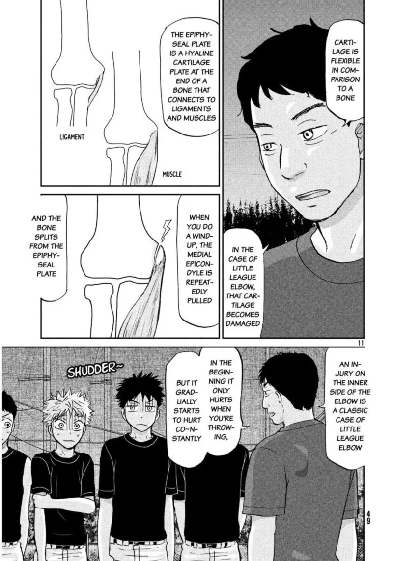 Ookiku Furikabutte Chapter 125 page 12