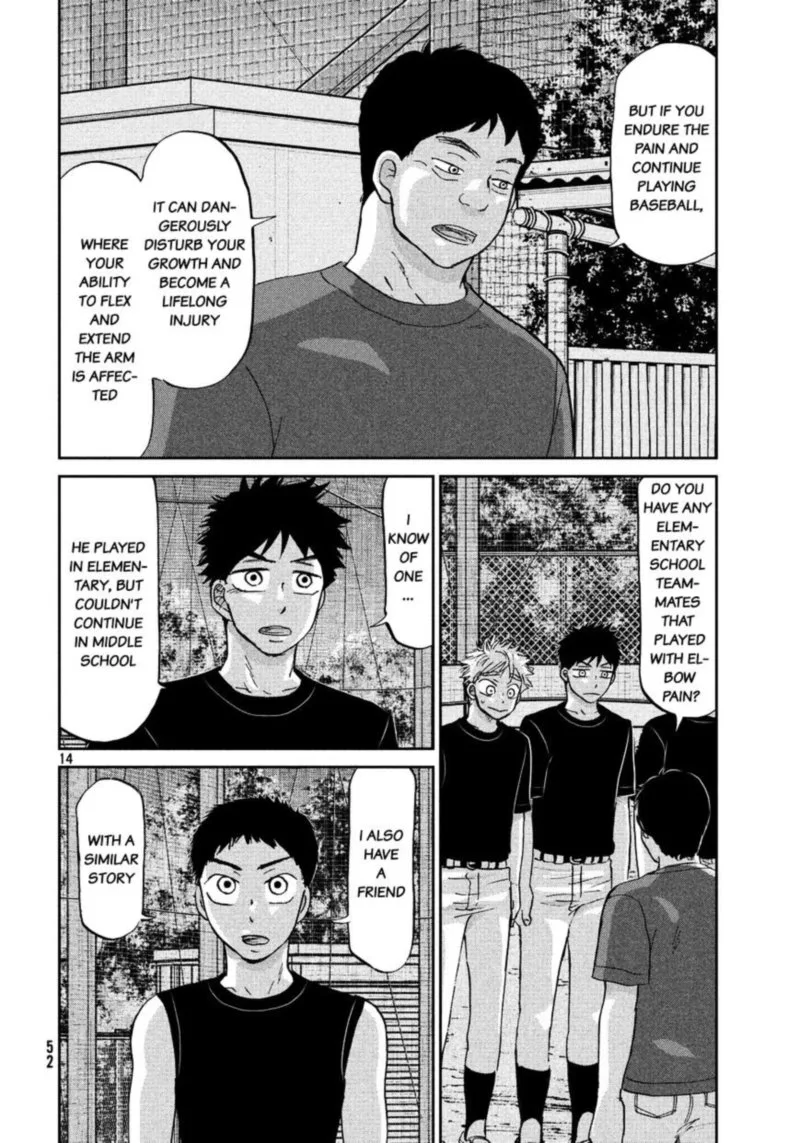 Ookiku Furikabutte Chapter 125 page 15