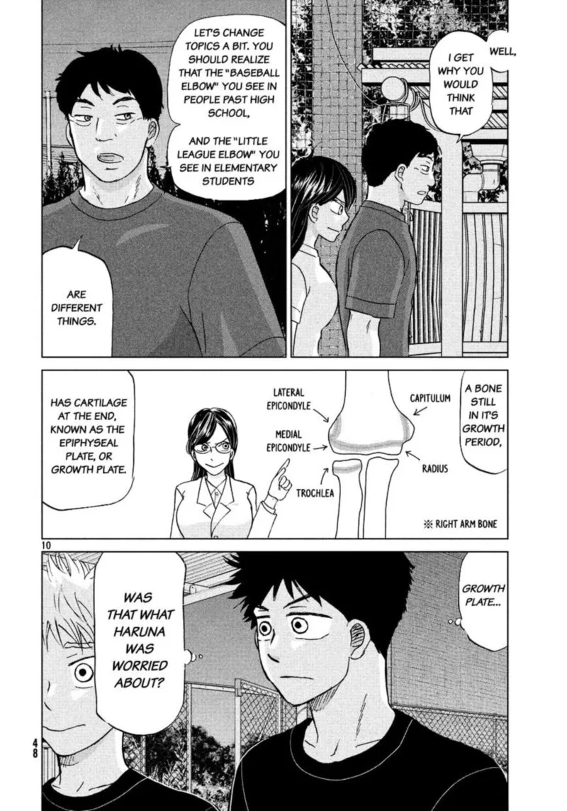 Ookiku Furikabutte Chapter 125 page 11