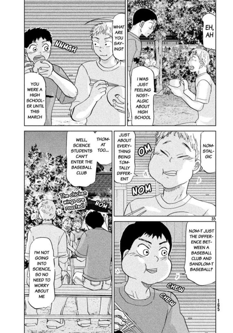 Ookiku Furikabutte Chapter 127 page 36