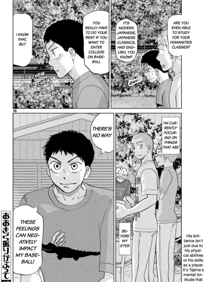 Ookiku Furikabutte Chapter 127 page 37