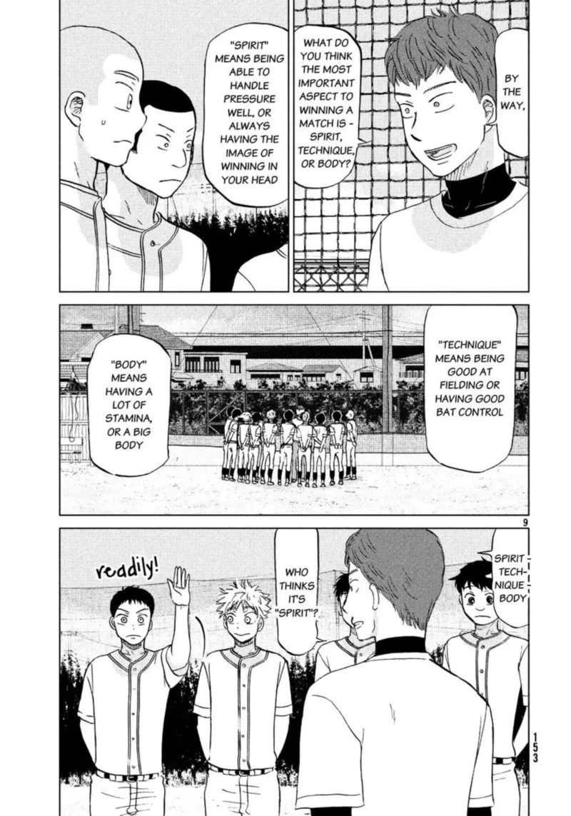 Ookiku Furikabutte Chapter 128 page 10