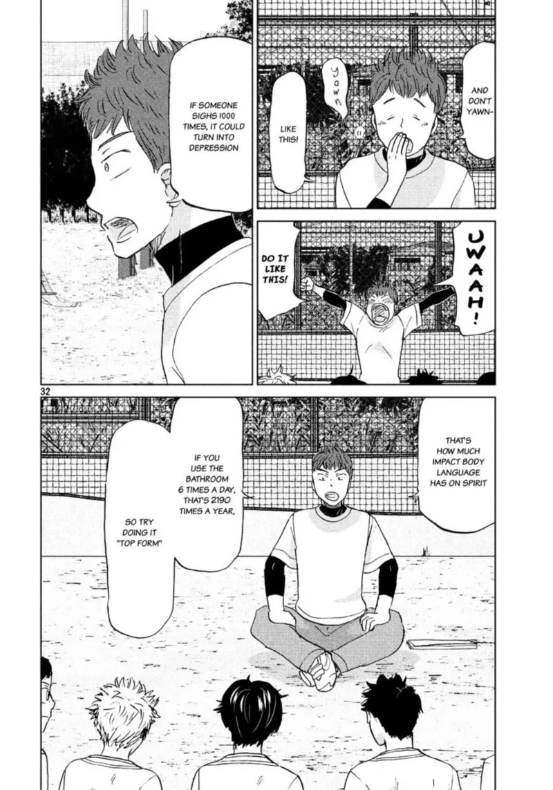 Ookiku Furikabutte Chapter 129 page 33