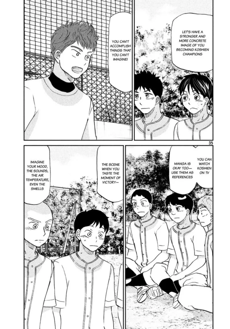 Ookiku Furikabutte Chapter 129 page 36