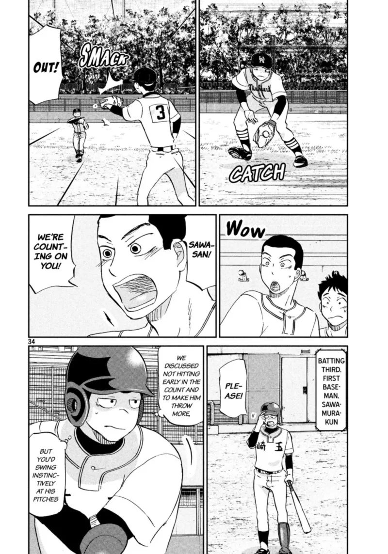 Ookiku Furikabutte Chapter 130 page 36