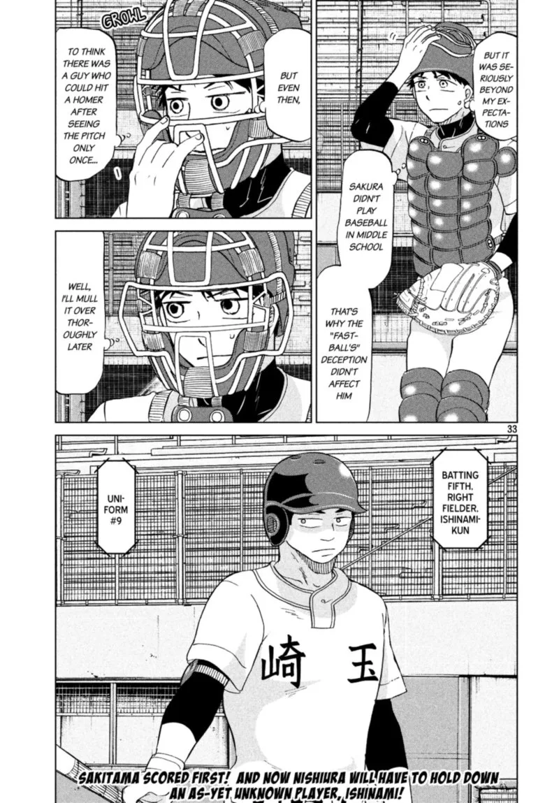 Ookiku Furikabutte Chapter 132 page 34