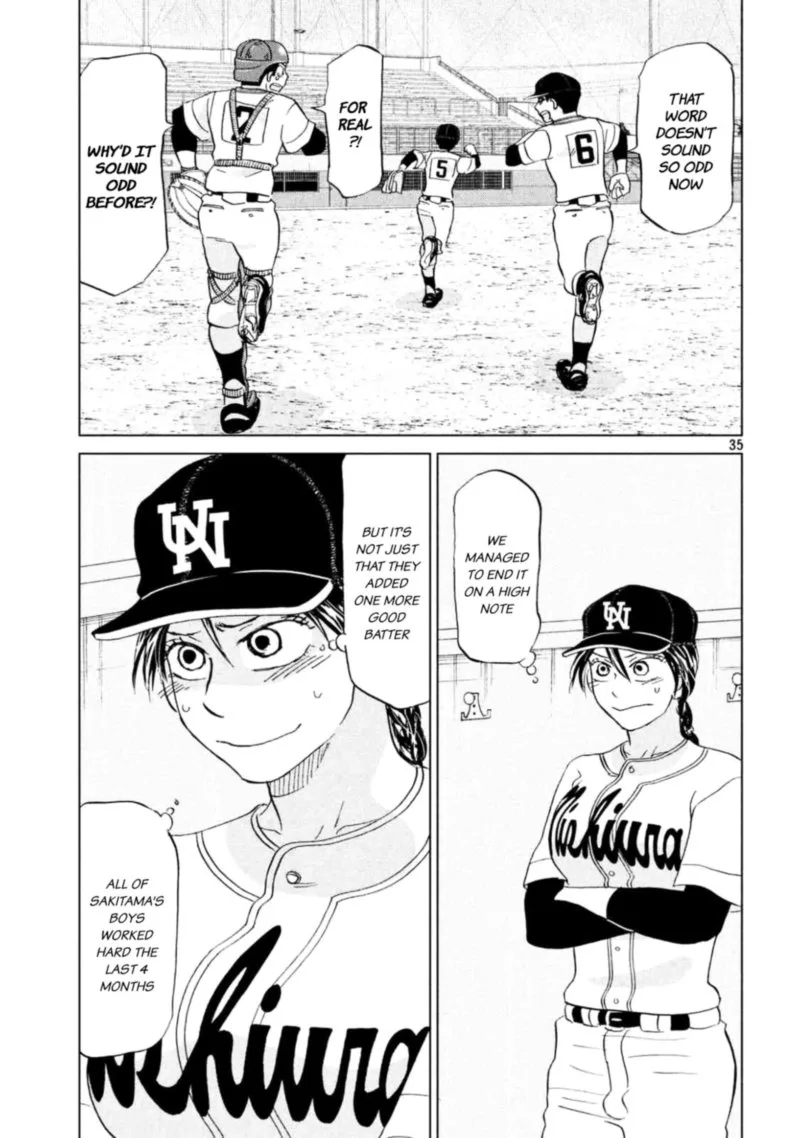 Ookiku Furikabutte Chapter 133 page 38