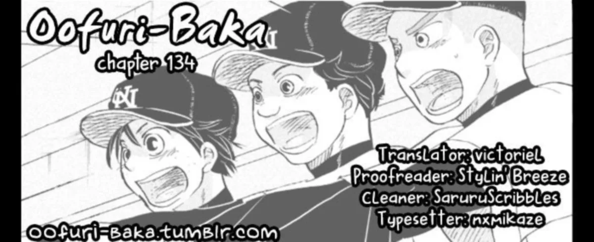 Ookiku Furikabutte Chapter 134 page 1