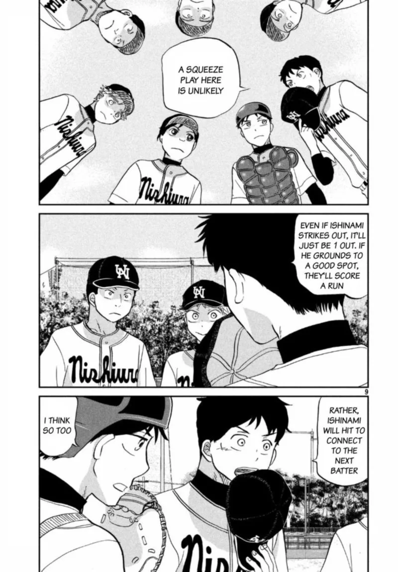 Ookiku Furikabutte Chapter 136 page 10