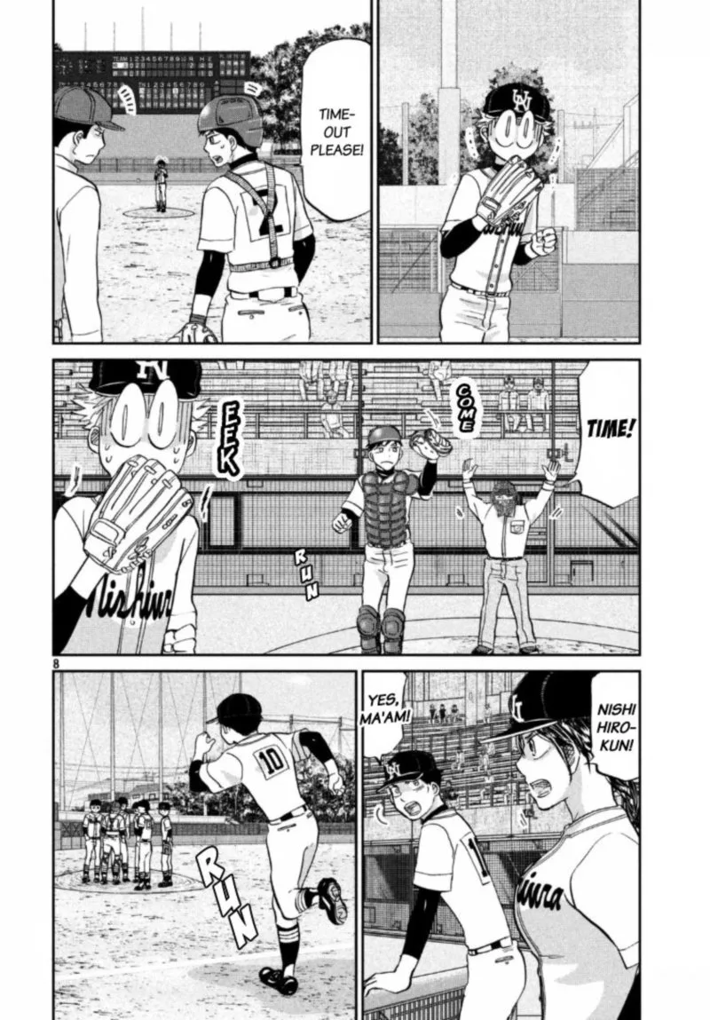 Ookiku Furikabutte Chapter 136 page 9