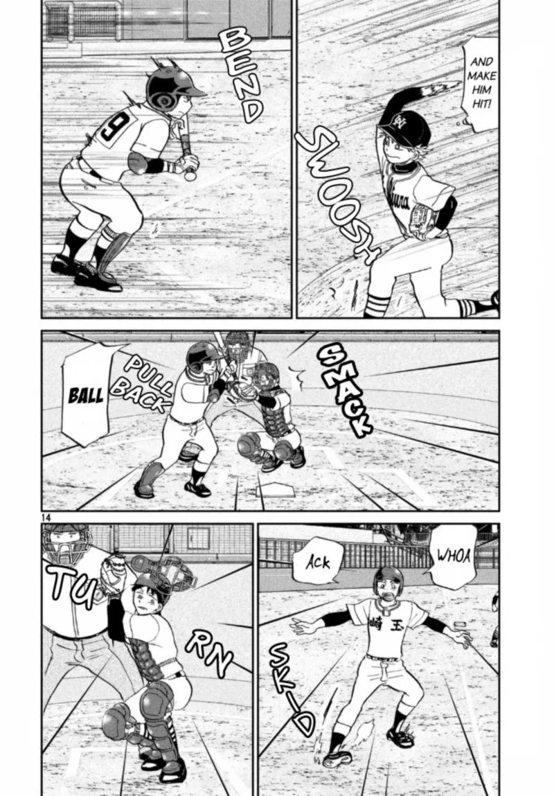 Ookiku Furikabutte Chapter 136 page 15