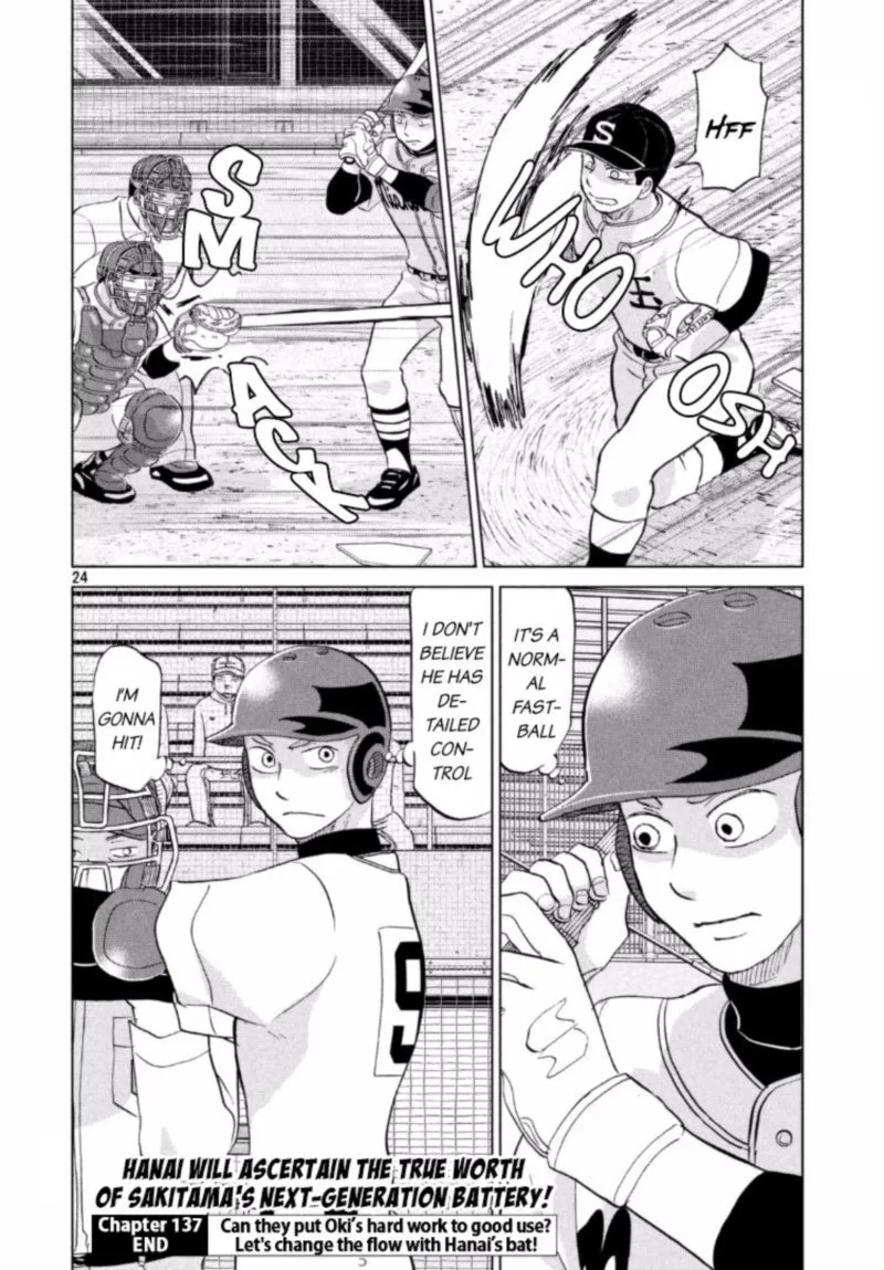 Ookiku Furikabutte Chapter 137 page 25