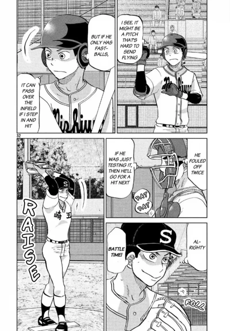 Ookiku Furikabutte Chapter 138 page 33