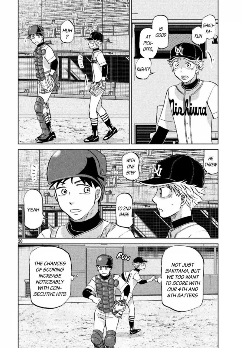 Ookiku Furikabutte Chapter 138 page 21