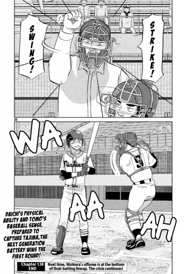 Ookiku Furikabutte Chapter 138 page 37