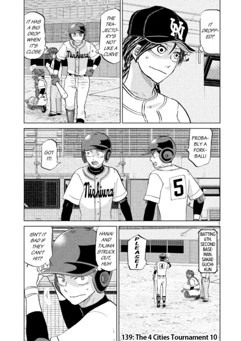 Ookiku Furikabutte Chapter 139 page 3