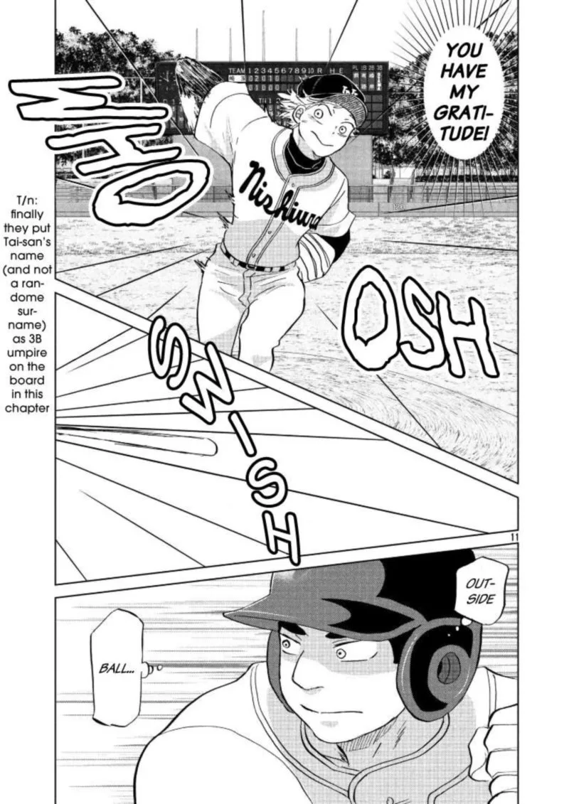 Ookiku Furikabutte Chapter 140 page 12
