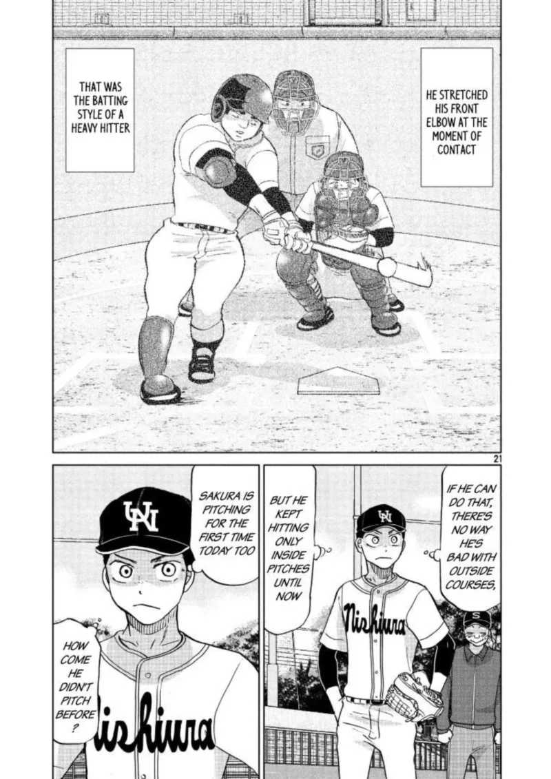 Ookiku Furikabutte Chapter 140 page 21