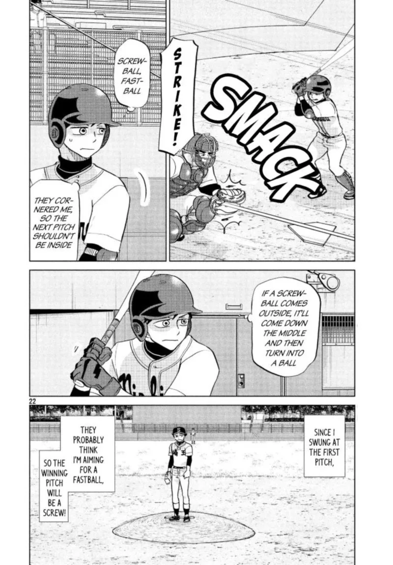 Ookiku Furikabutte Chapter 141 page 23