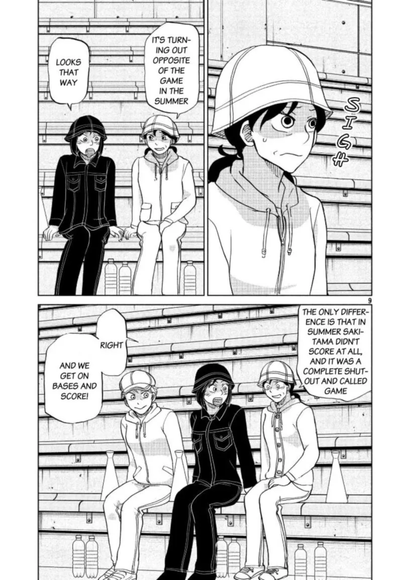 Ookiku Furikabutte Chapter 141 page 10