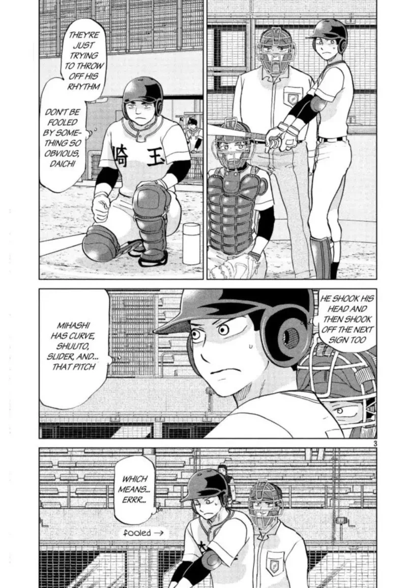 Ookiku Furikabutte Chapter 143 page 4