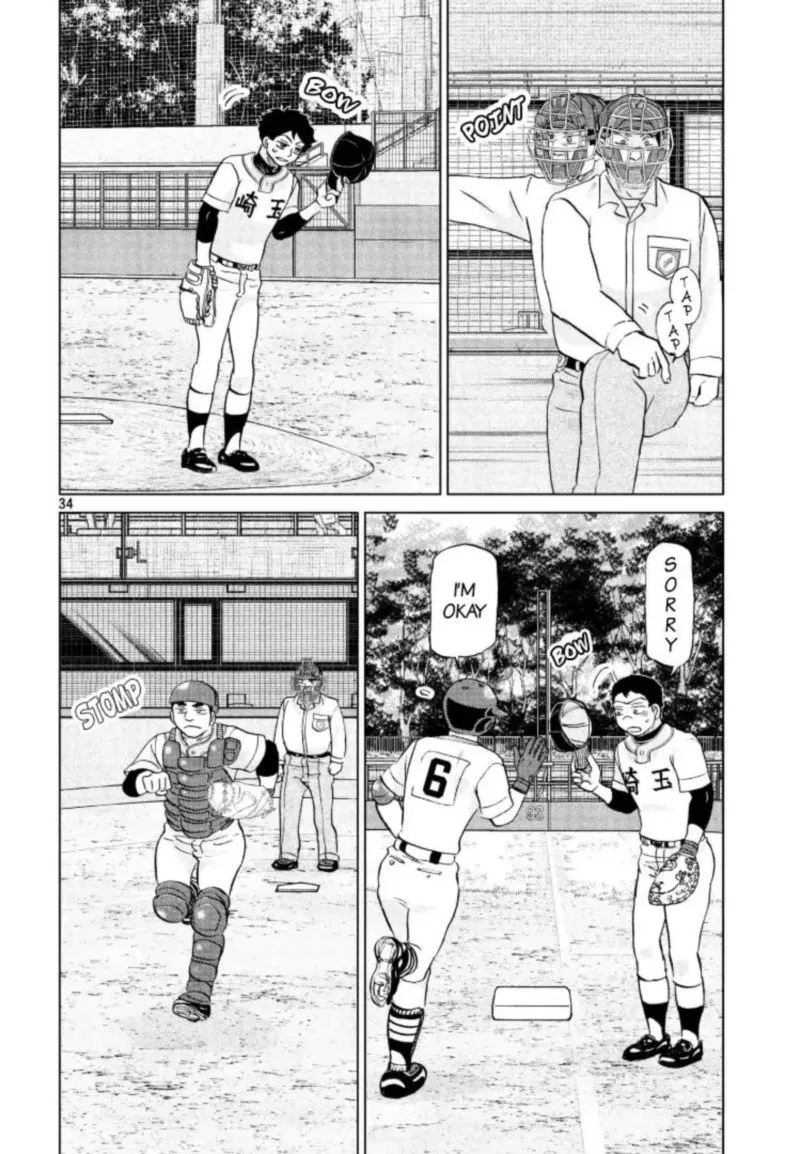 Ookiku Furikabutte Chapter 143 page 35