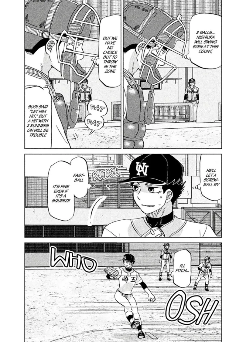 Ookiku Furikabutte Chapter 145 page 9