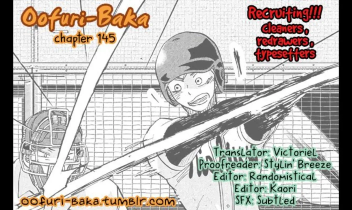 Ookiku Furikabutte Chapter 145 page 1