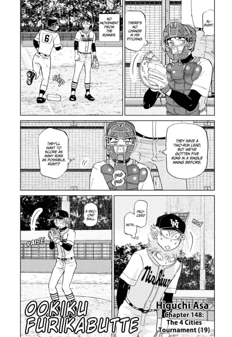 Ookiku Furikabutte Chapter 148 page 1