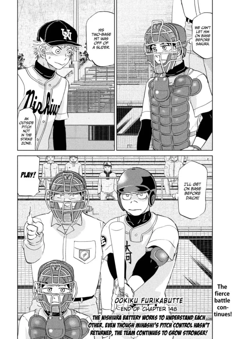 Ookiku Furikabutte Chapter 148 page 36