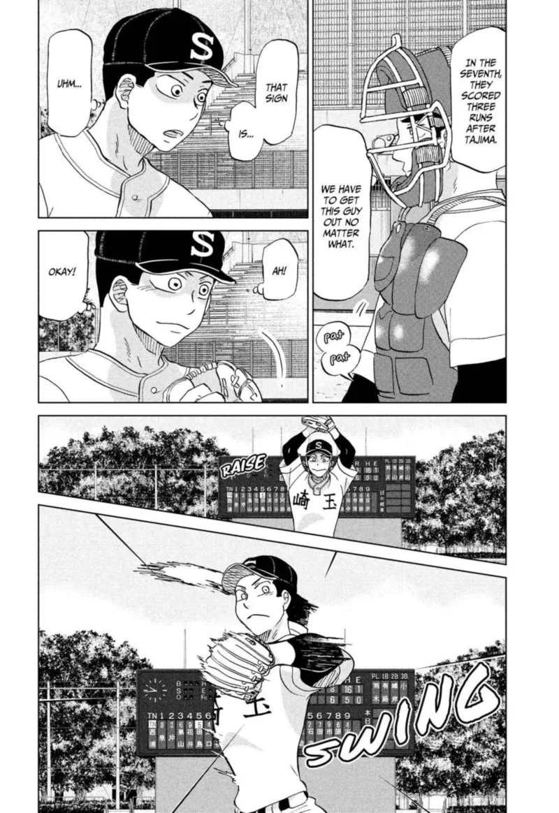 Ookiku Furikabutte Chapter 150 page 8