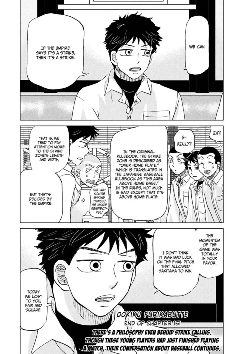 Ookiku Furikabutte Chapter 153 page 38
