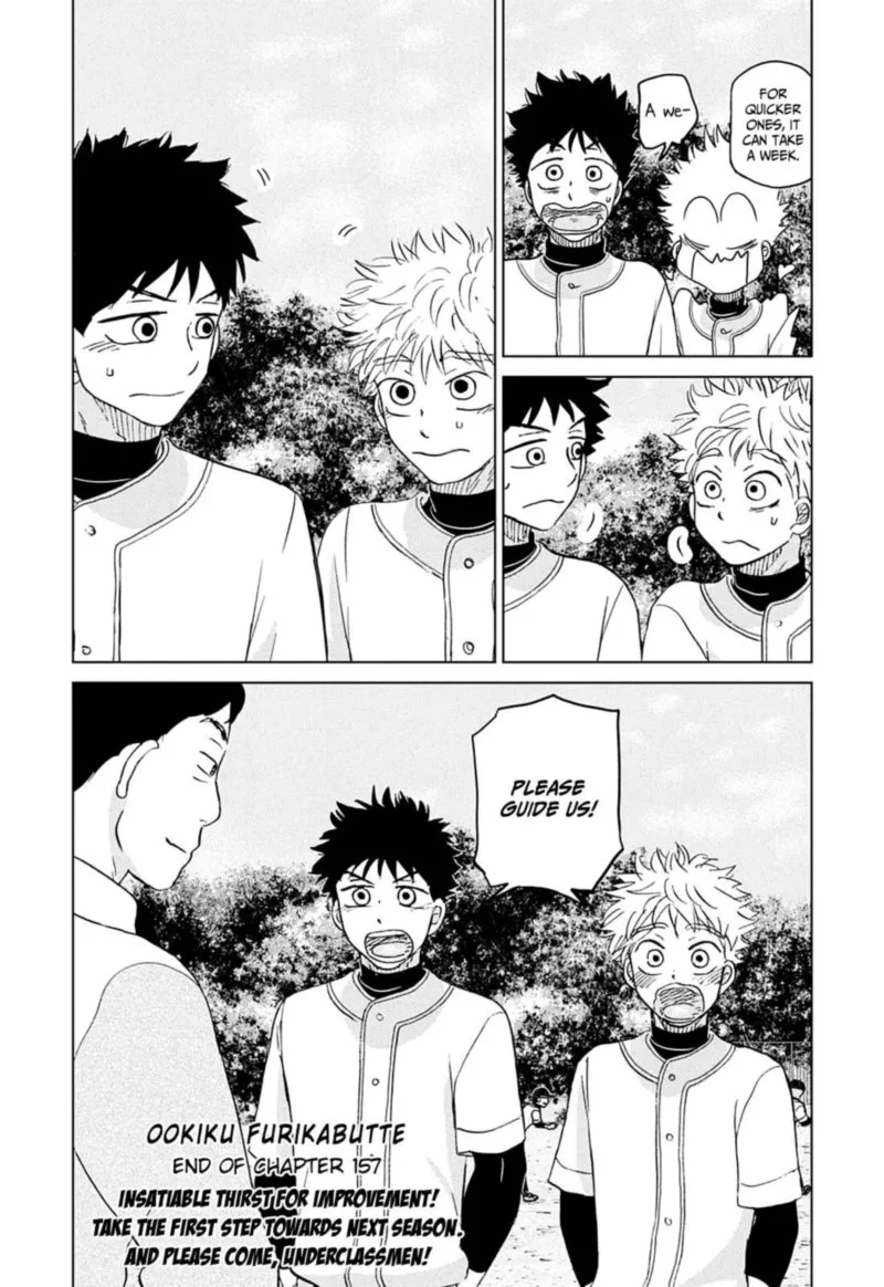 Ookiku Furikabutte Chapter 157 page 24