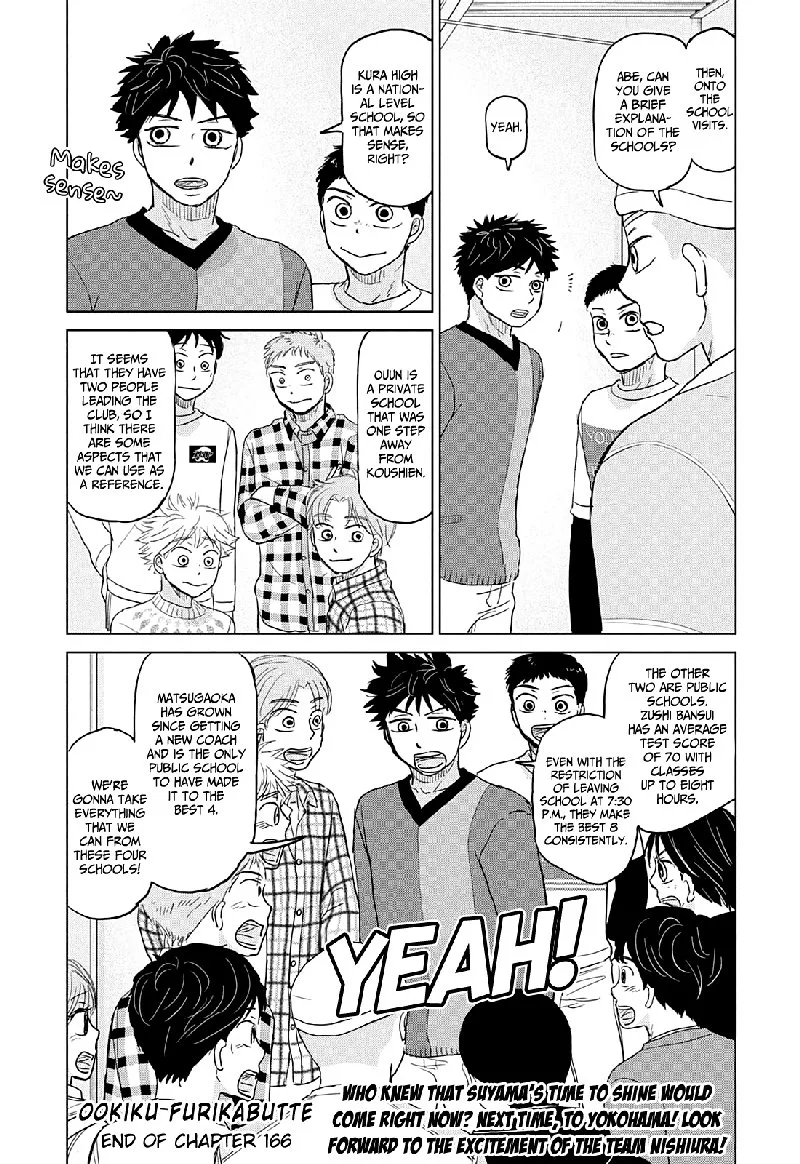 Ookiku Furikabutte Chapter 166 page 33