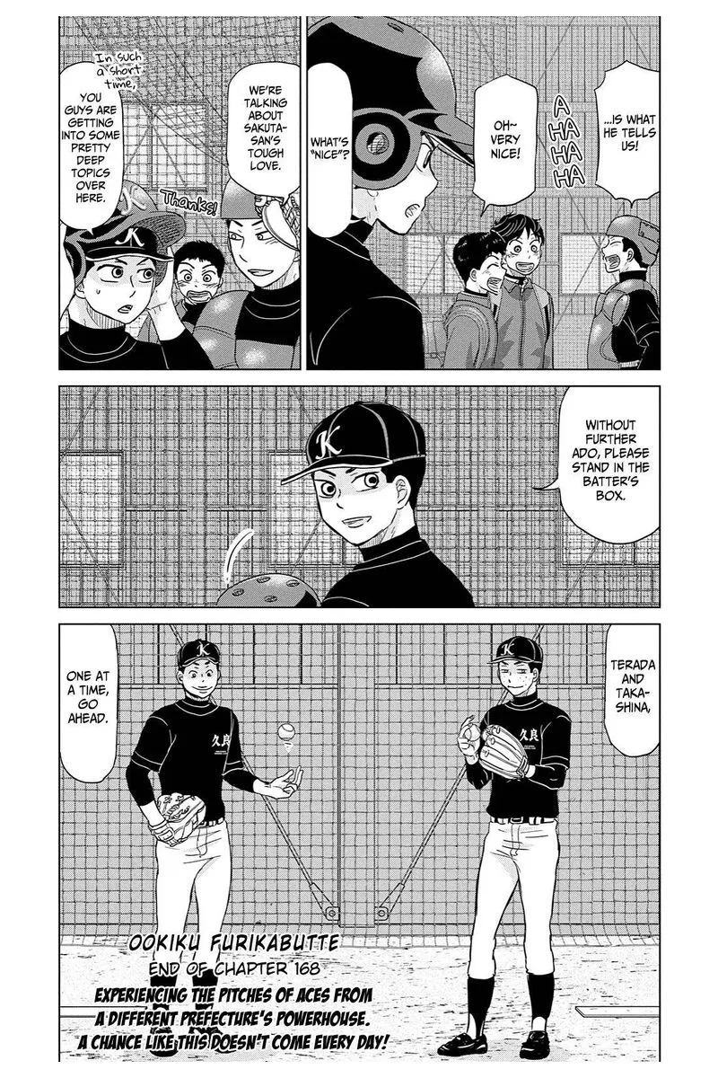 Ookiku Furikabutte Chapter 168 page 8