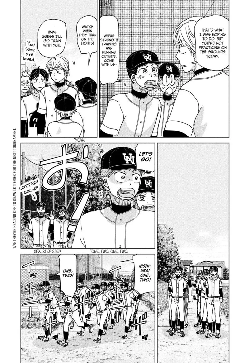 Ookiku Furikabutte Chapter 187 page 14