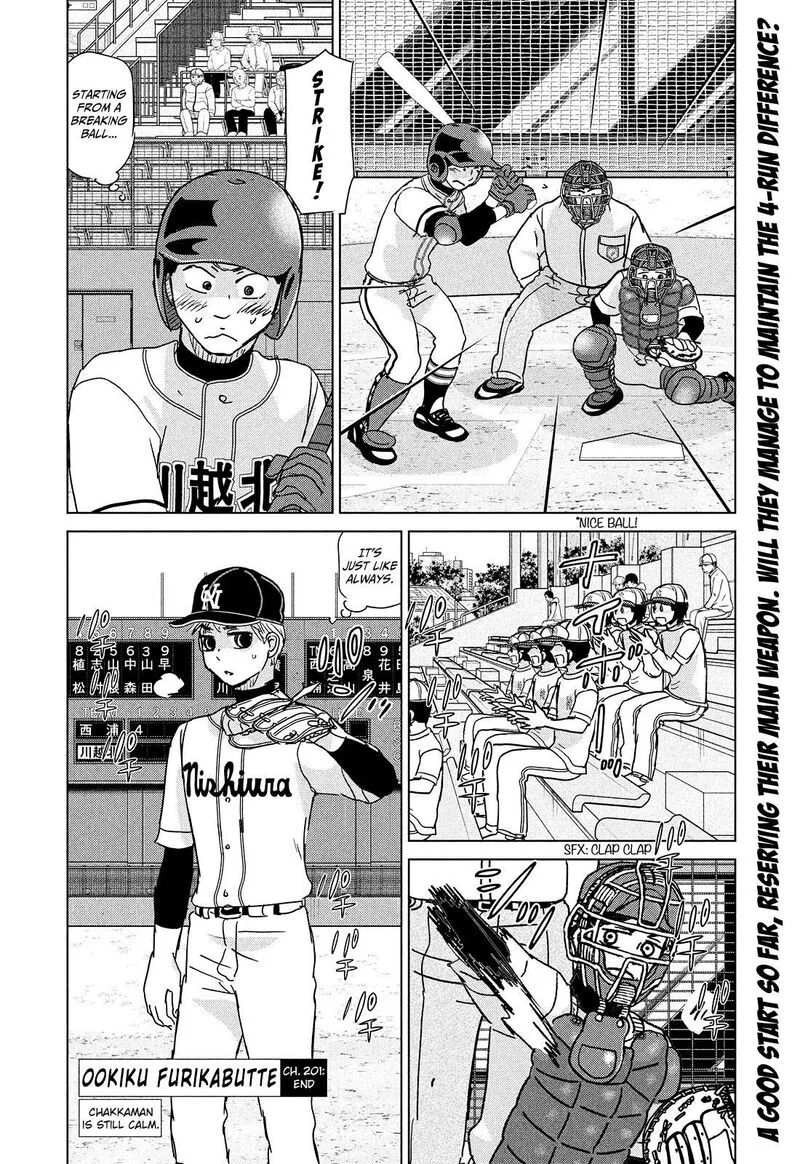 Ookiku Furikabutte Chapter 201 page 22