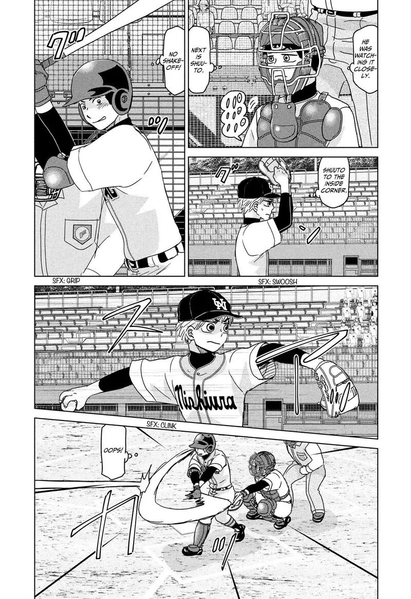 Ookiku Furikabutte Chapter 205 page 14