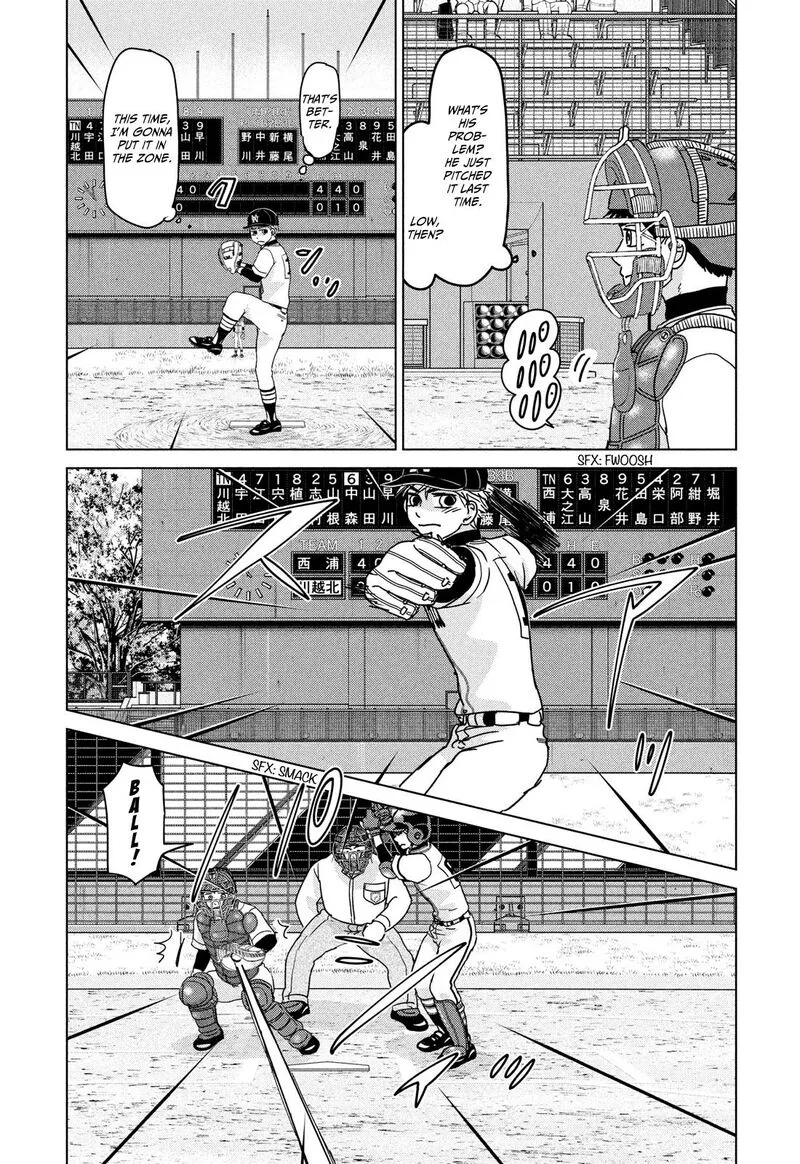 Ookiku Furikabutte Chapter 206 page 3