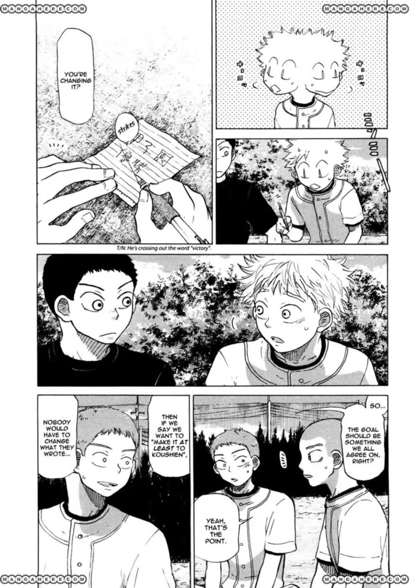 Ookiku Furikabutte Chapter 56 page 4