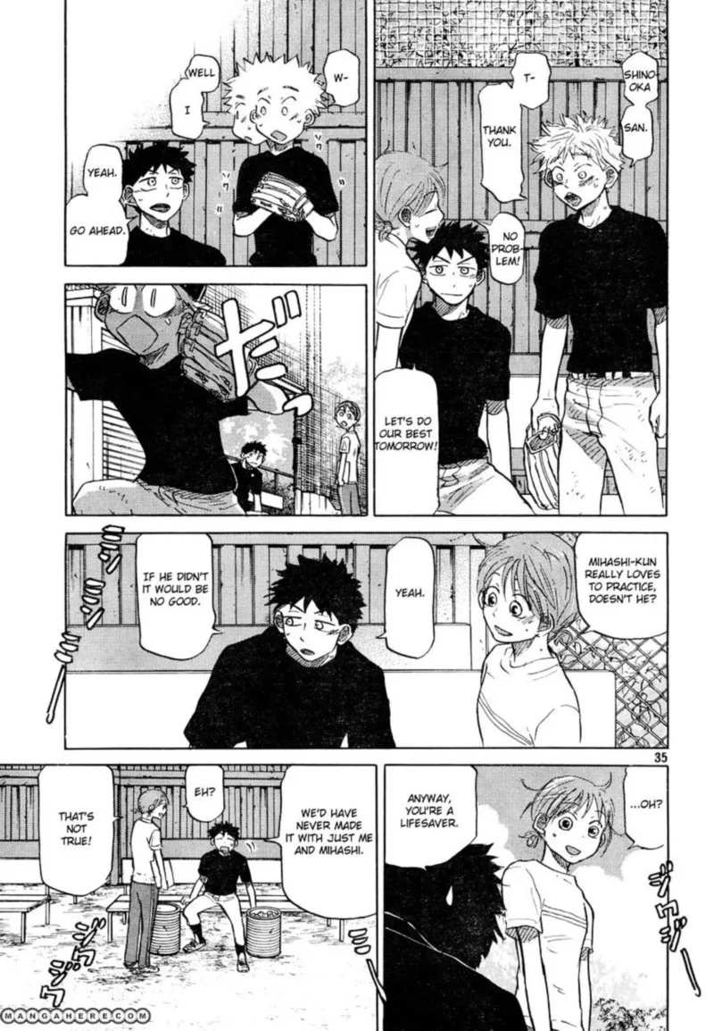 Ookiku Furikabutte Chapter 59 page 35